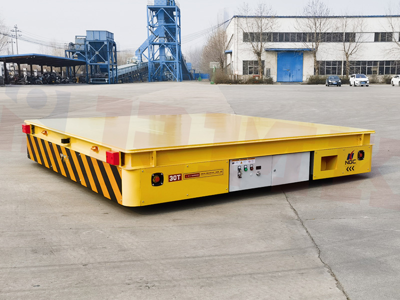 모터 공장 취급 카트 30 톤 배터리 전송 카트