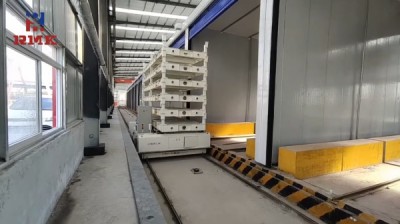 RGV 자동 레일 이송 트롤리