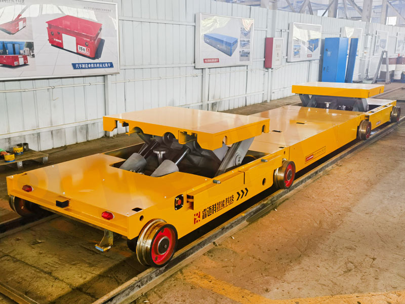 자동화 된 철도 이송 트롤리 리프팅 35 톤