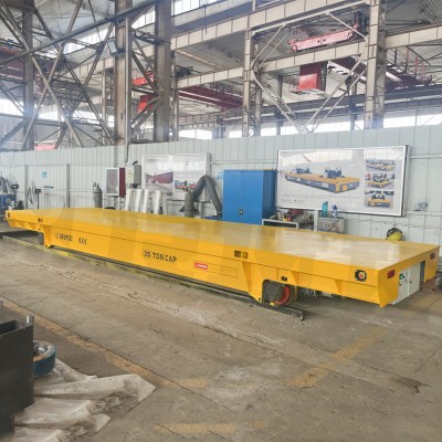 Heavy Duty 35 Tons 배터리 철도 전송 카트