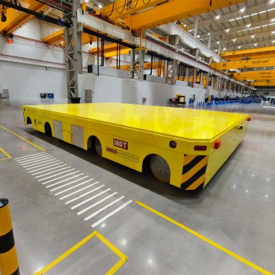 160 톤 Omnidirectional Mobile Steering Wheel Cart